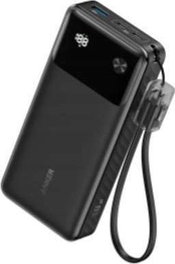Powerbank Anker 30W PD, 20000mAh, ekran digjital, i zi