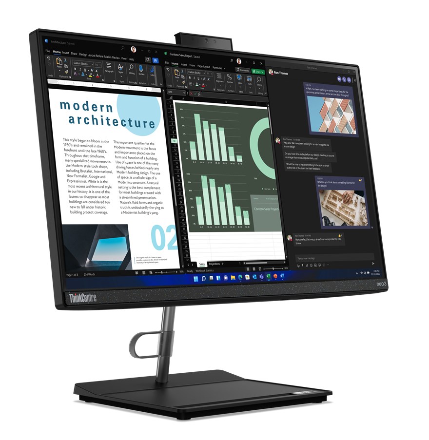 Kompjuter All-in-One Lenovo ThinkCentre neo 30a 22, 21.5”, i zi