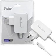 Adapter karikues Qoltec 51039, 65W, USB Type C, i bardhë