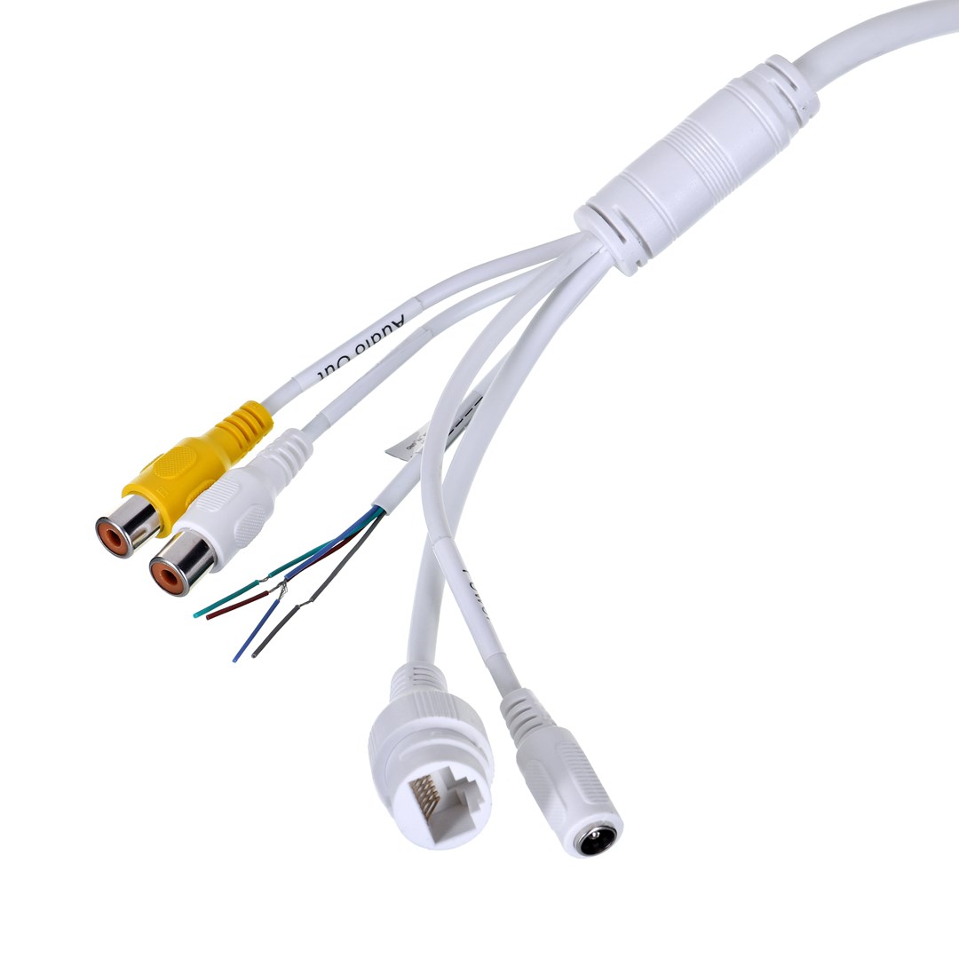 Kamerë sigurie Dahua IPC-HFW2441T-ZAS-27135, 4 MP, 2688 x 1520, me mikrofon të integruar, e bardhë