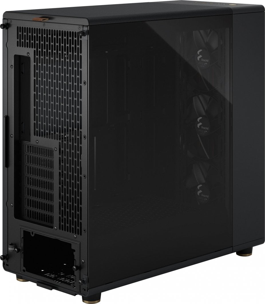 Kasë për PC Fractal North XL, e zezë