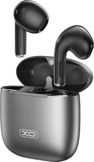Kufje pa tela XO X28 TWS, Bluetooth 5.3, kuti karikimi, të zeza matte