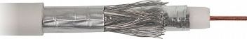 Kоаксијален кабел Conotech NS100, за антена и сателитска ТВ, бел