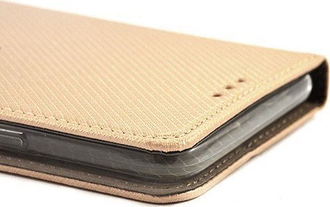 Këllëf libri Smart Magnet për Samsung Galaxy A13 4G A135, portofol, ngjyrë ari