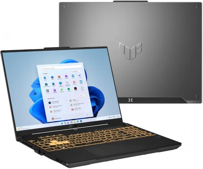 Laptop ASUS TUF Gaming F16 FX607VU-I5165W, 16", Intel Core 5-210H, 16GB RAM, 512GB SSD, NVIDIA GeForce RTX 4050, i hirtë