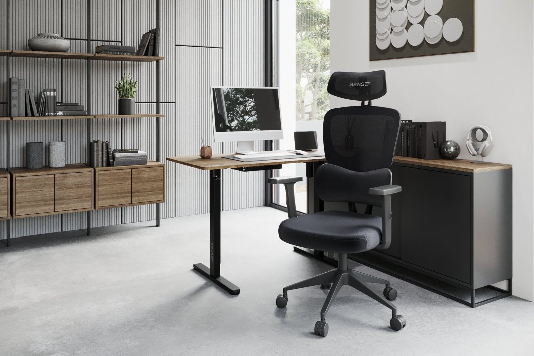 Канцелариско столче SENSE7 Veno, црно