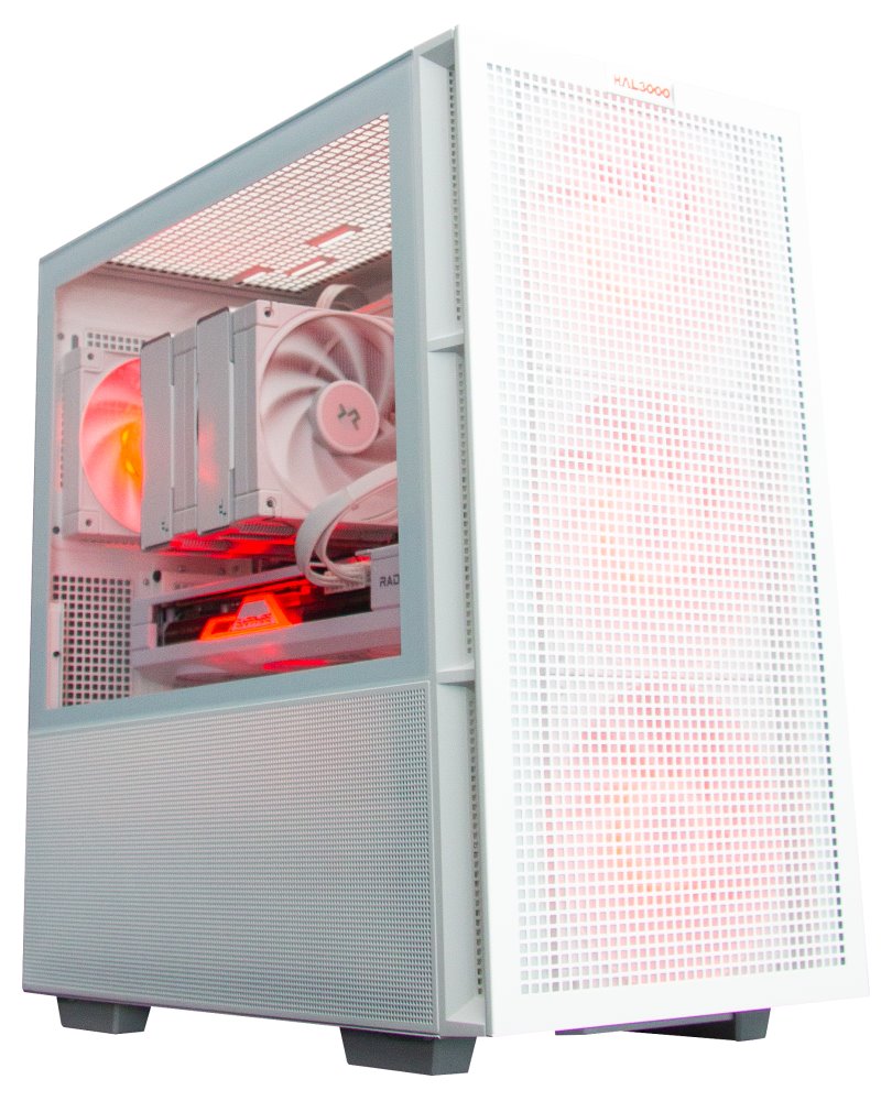 Kompjuter HAL3000 Alfa Gamer White, AMD Ryzen 7 7800X3D, 32GB RAM DDR5, 1TB SSD, AMD RX 7900 GRE, i bardhë
