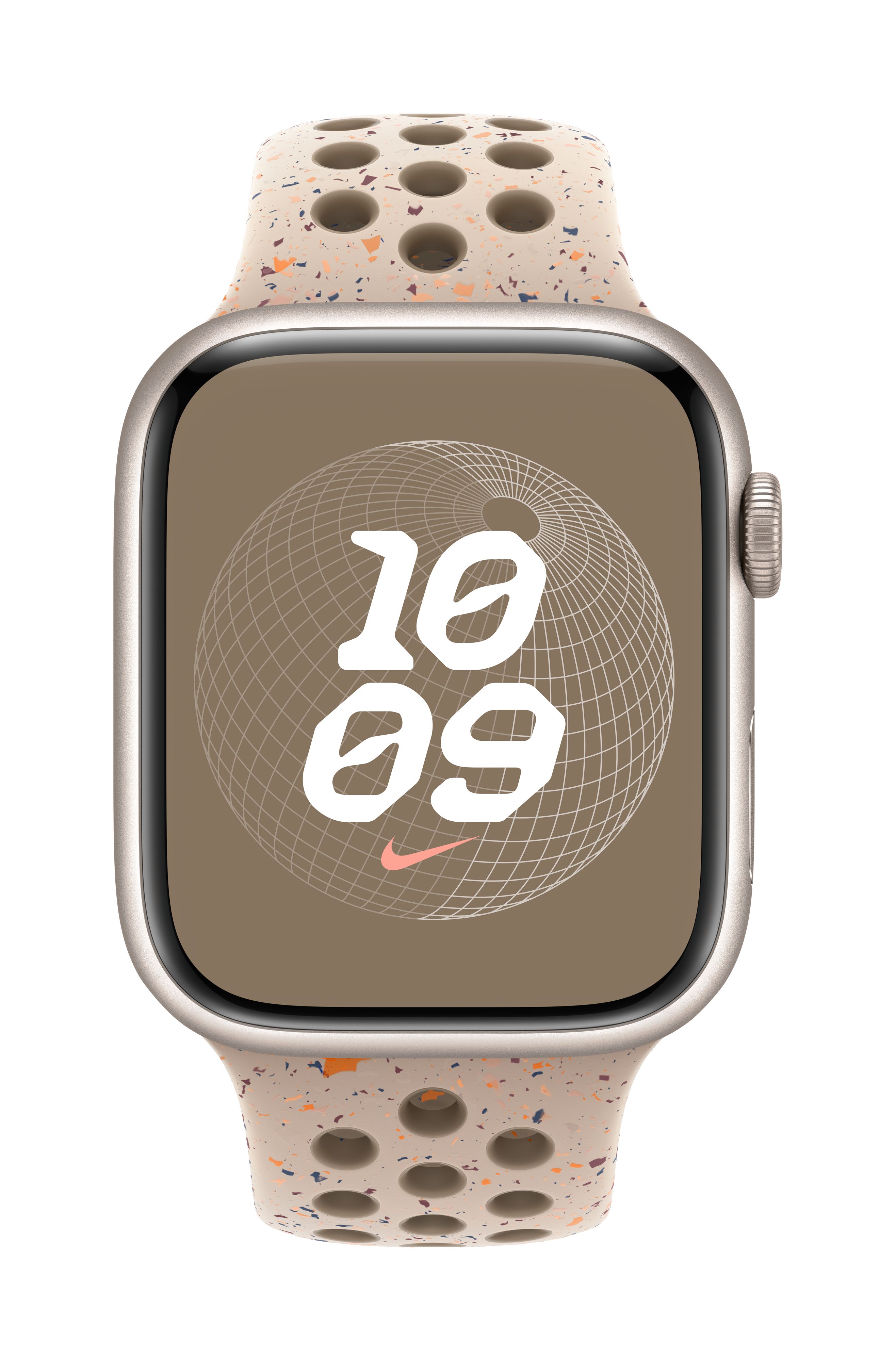 Apple Watch 45mm Nike Band, Desert Stone Nike Sport Band - S/M