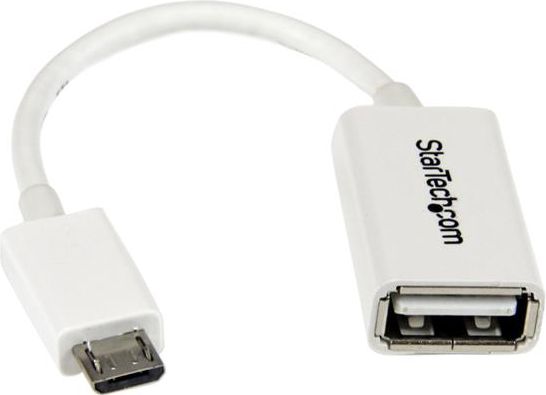Адаптер StarTech UUSBOTGW, microUSB до USB, бел