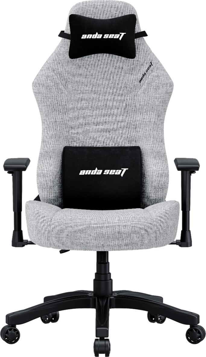 Karrige gaming Anda Seat Luna Premium, madhësia L, pëlhurë gri