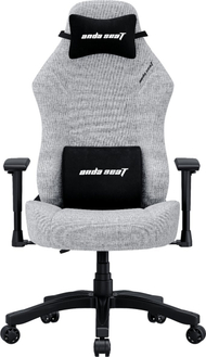 Karrige gaming Anda Seat Luna Premium, madhësia L, pëlhurë gri
