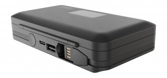 Karikues me ekran LCD Newell për Fujifilm NP-W126, powerbank, lexues kartele SD, i zi