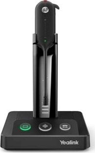 Kufje wireless Yealink WH63, rreze 120m, ultra të lehta, të zeza