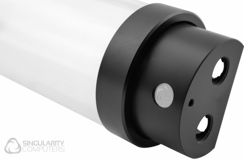 Резервоар за вода за персонален компјутер Singularity Computers Protium 200mm, ацетал, црн