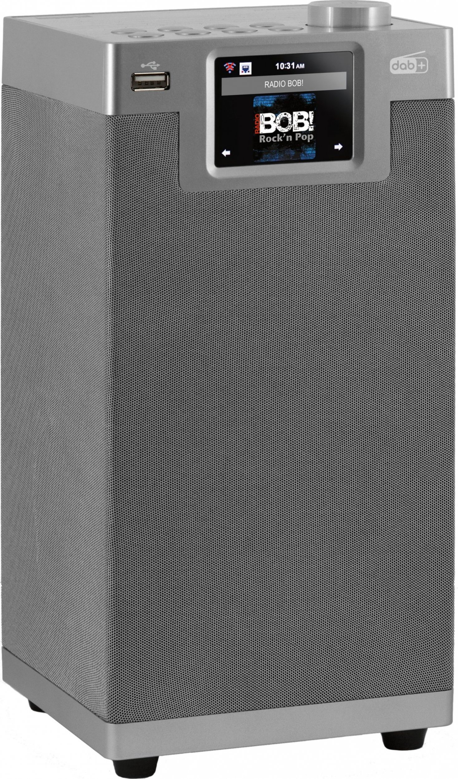 Radio Telestar DABMAN i610, 25 W, ekran 2.8", DAB+ FM, e zezë