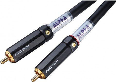 Kabllo Furutech-ADL, RCA (Cinch) në RCA (Cinch), 1m, e zezë