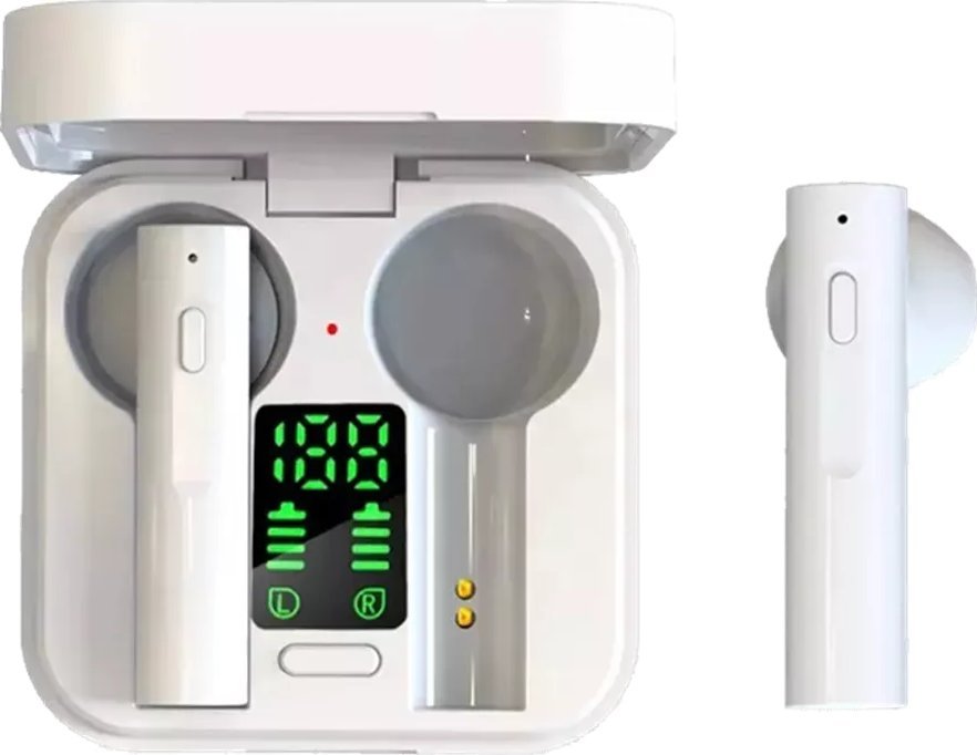 Kufje wireless Denver TWS-62, Bluetooth, TWS, të bardha