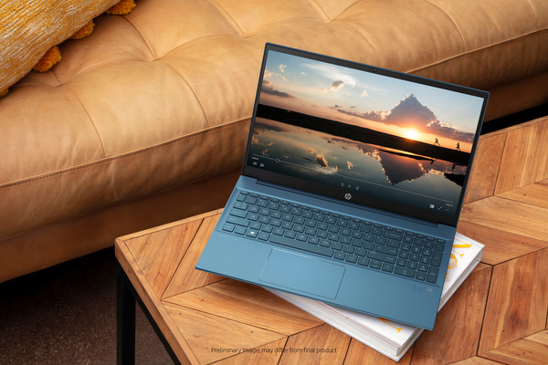 Laptop Hewlett-Packard HP Pavilion 15-eh1104nw, 15.6'', AMD 5500U, 8GB RAM, 512 GB SSD, AMD Radeon Graphics, i gjelbërt