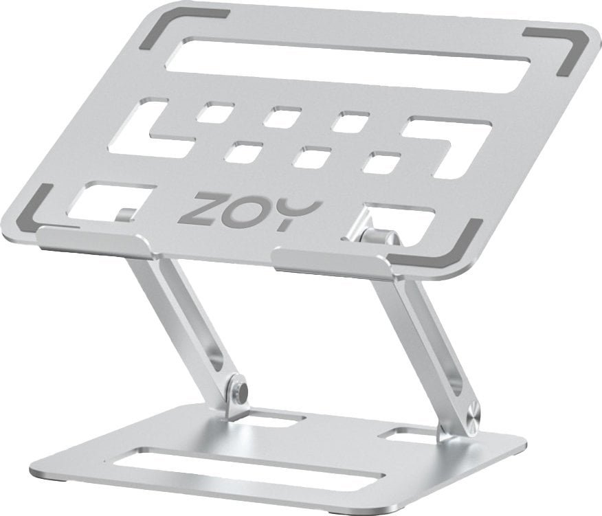 Mbajtëse për laptop ZOY ZLS08, e argjendtë