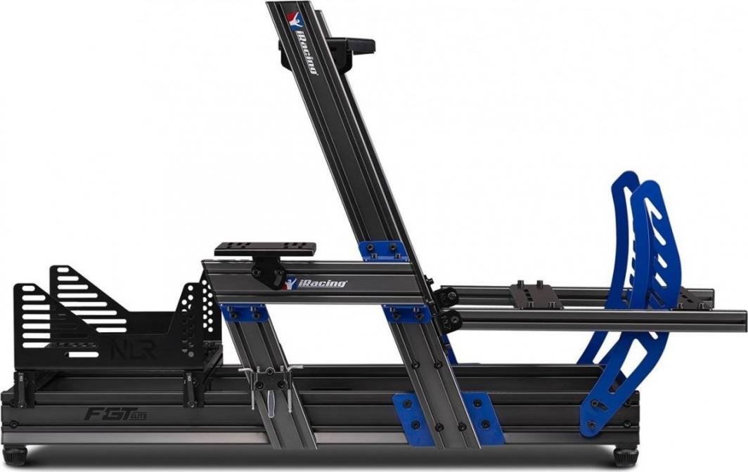 Kabinë për gara Next Level F-GT Elite iRacing Edition (NLR-E012), e zezë