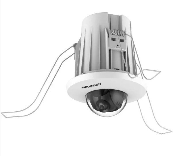 Kamera Hikvision 4MP AcuSense Mini Dome, 2.8mm, e bardhë