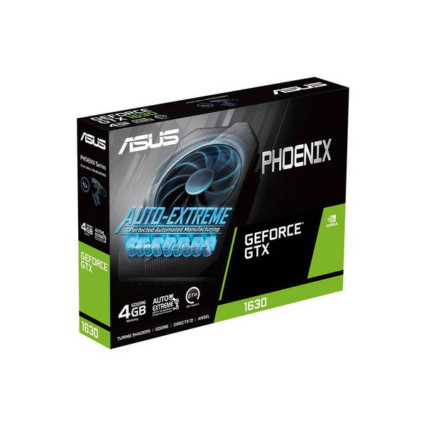 Kartelë grafike ASUS Phoenix GeForce® GTX 1630, 4GB GDDR6
