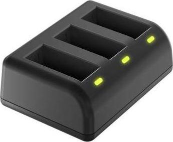 Karikues baterish për kamera Newell AHDBT-901, 3 porta, USB, i zi