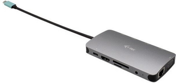 Docking station i-tec Metal Nano USB-C, VGA, HDMI, 3x USB 3.0 + karikues universal i-tec 112W