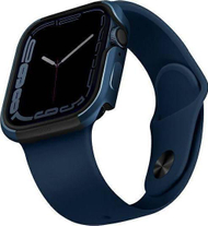 Mbulesë UNIQ Valencia për Apple Watch Series 4 5 6 7 SE, 45 44mm, blu navy