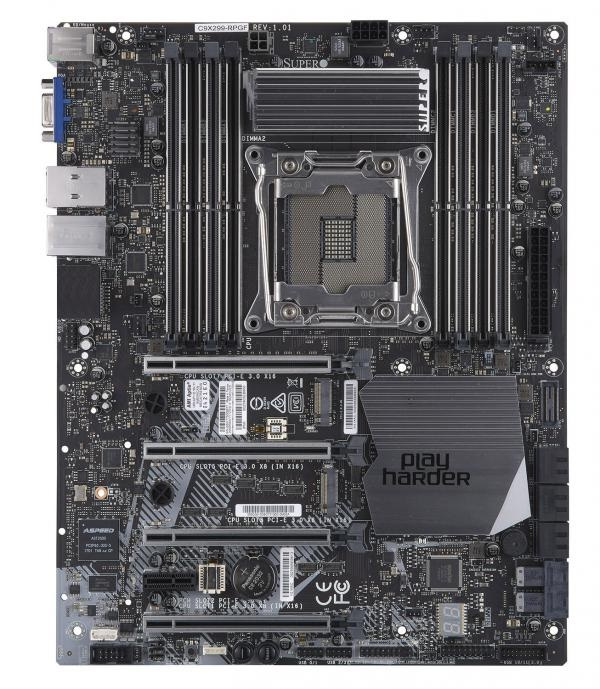 Pllakë amë Supermicro C9X299-RPGF LGA 2066 ATX Intel  X299
