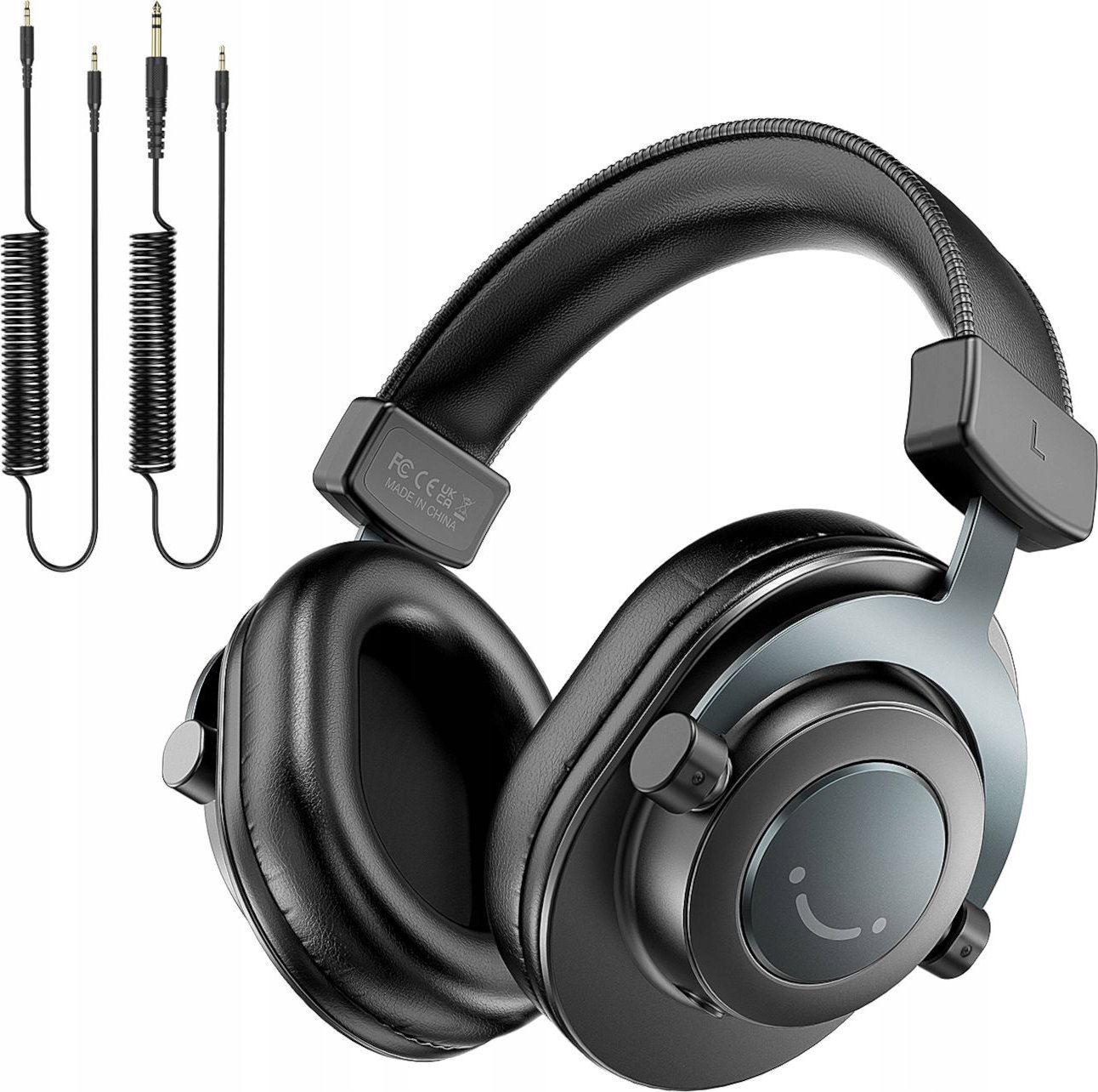 Kufje studio Fifine H8, 3.5mm dhe 6.35mm, rreth veshit, të zeza