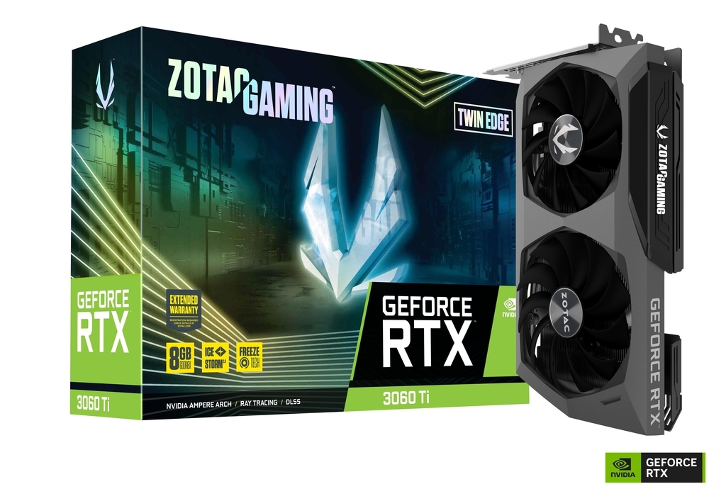 Kartelë grafike Zotac Gaming GeForce RTX 3060 Ti Twin Edge 8GB GDDR6X