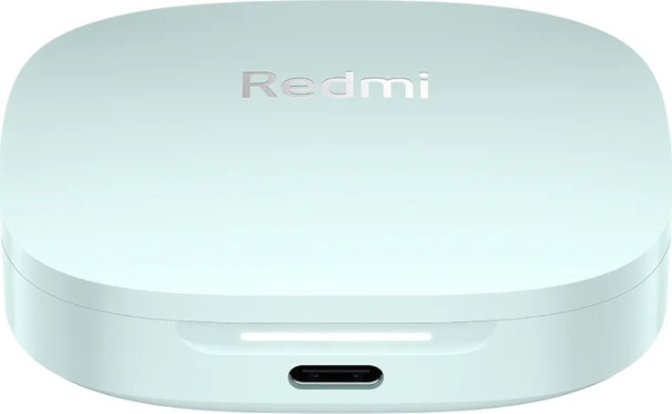 Безжични слушалки Redmi Buds 6, со кутија за полнење, корално зелени