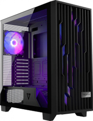 Kasë Modecom Perun Apex ARGB, e zezë, Midi Tower