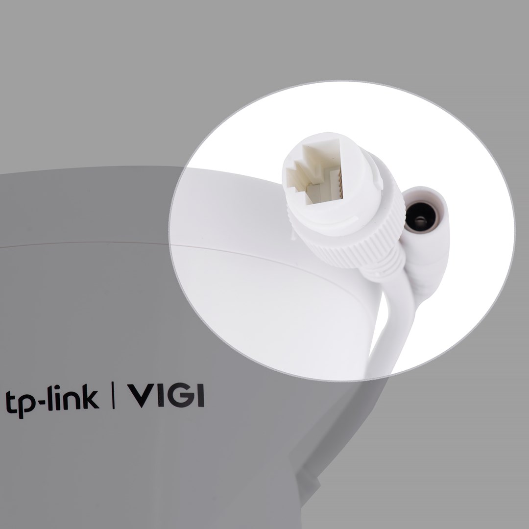 Kamerë sigurie TP-LINK TP-Link VIGI C440, 4 MP, 2560 x 1440, me mikrofon të integruar, me detektim të lëvizjes, e bardhë
