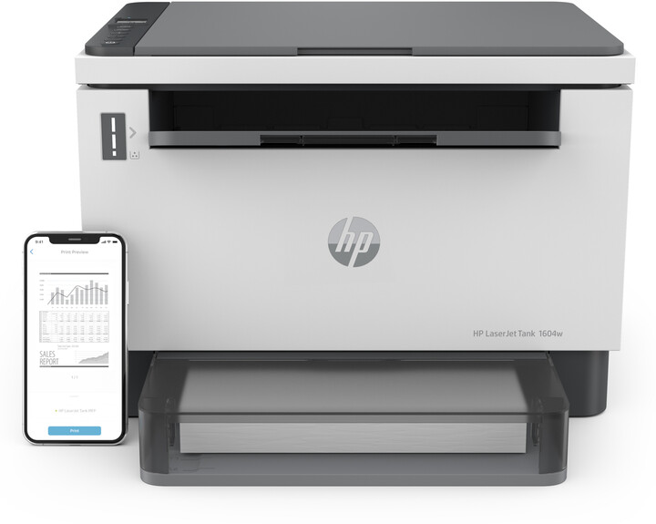 Printer lazerik HP LaserJet Tank 1604w, i bardhë / zi