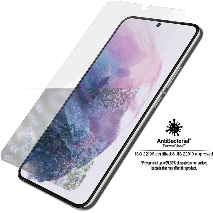 Xham mbrojtës PanzerGlass Edge-to-Edge për Samsung Galaxy S22
