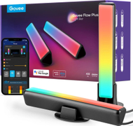 Dritë ambientale Govee Flow Plus RGBICWW, RGB inteligjente, WiFi, e zezë