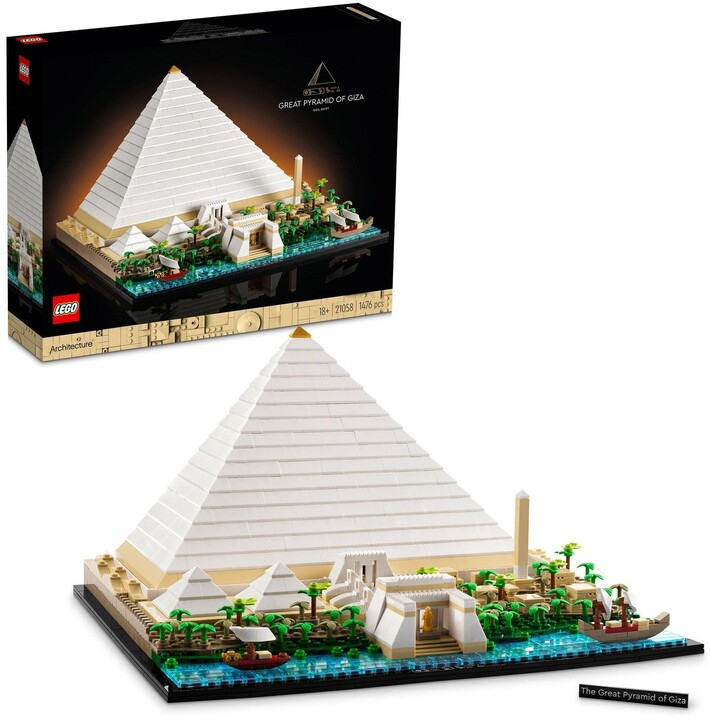 Set LEGO® Architecture 21058 The Great Pyramid of Giza