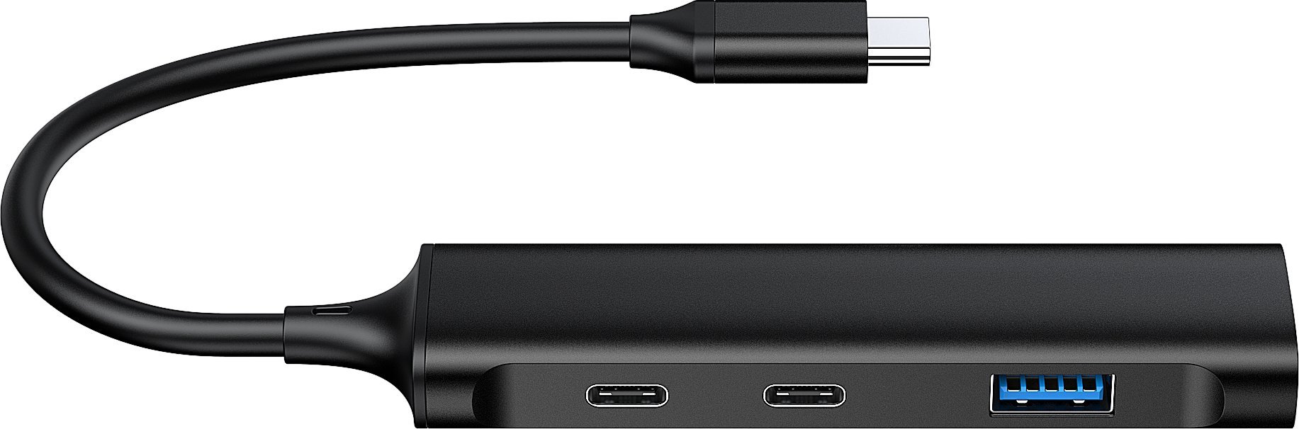 HUB USB Conceptronic HUBBIES12B, 4 porta, USB 3.0, Type C, i zi
