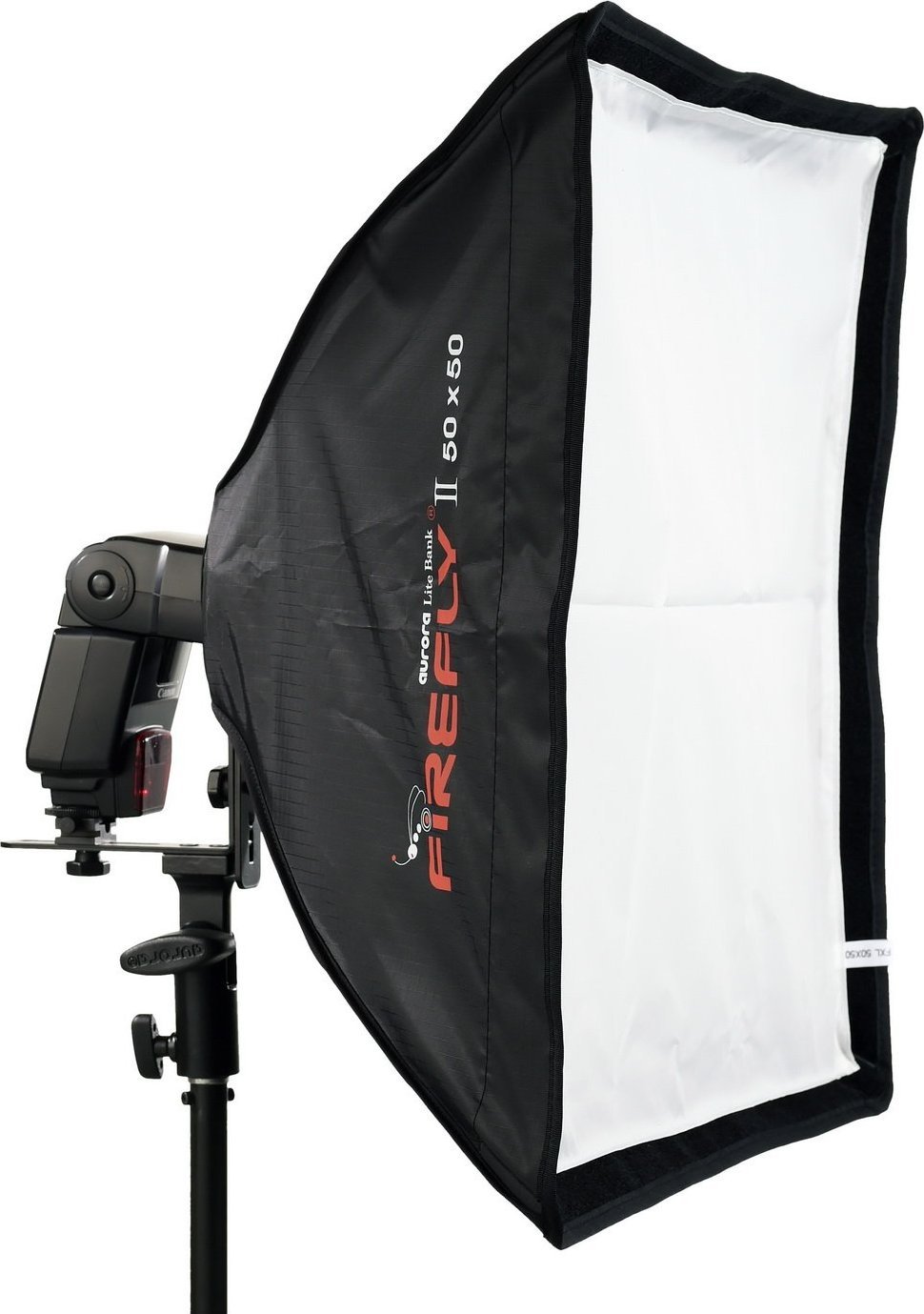 Softbox Aurora Firefly II Beauty Box, 50 x 50 cm, argjendtë