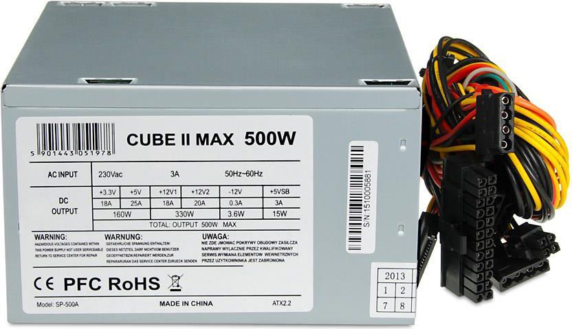 Burim energjie iBOX CUBE II, 500W