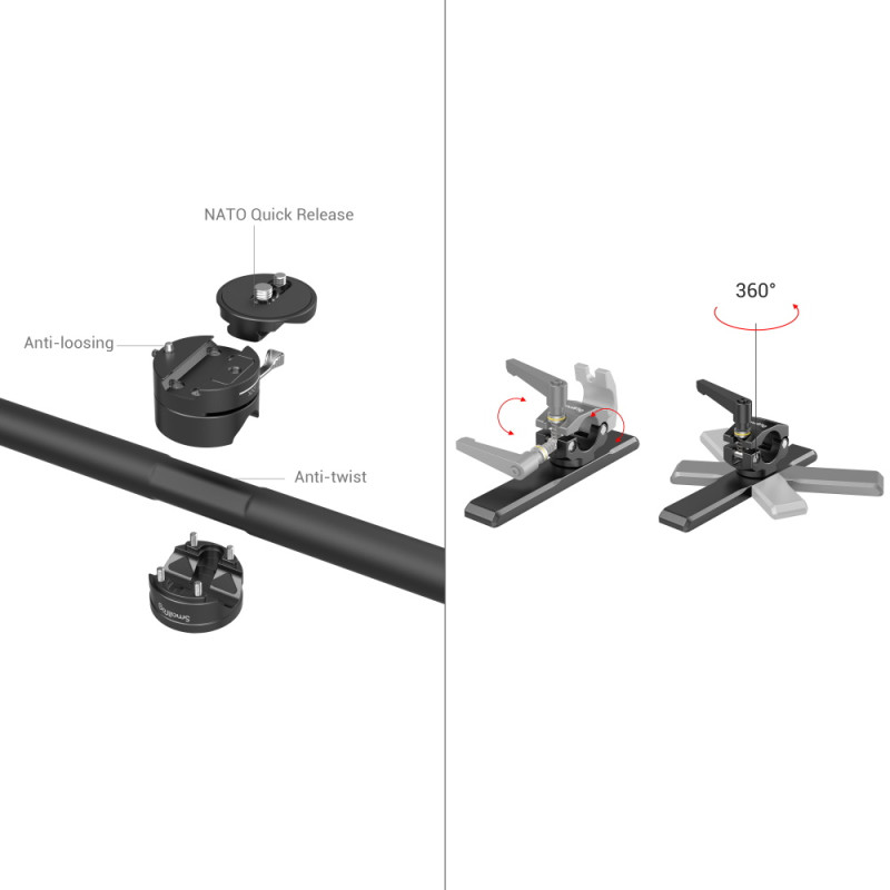 SmallRig Wireless Control Handheld Ring for DJI RS2/RS3 Pro