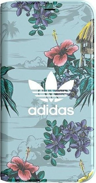 Maskë me kapak Adidas Booklet Floral AOP për iPhone X XS, gri