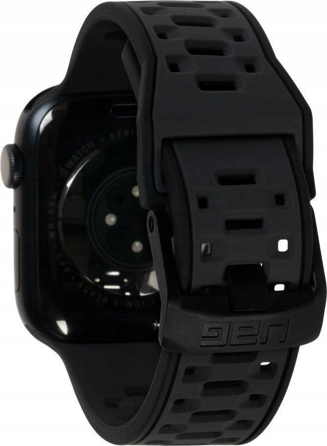Rrip dore për orë URBAN ARMOR GEAR UAG Civilian Silicone, për Apple Watch 49/45/44/42mm, i zi