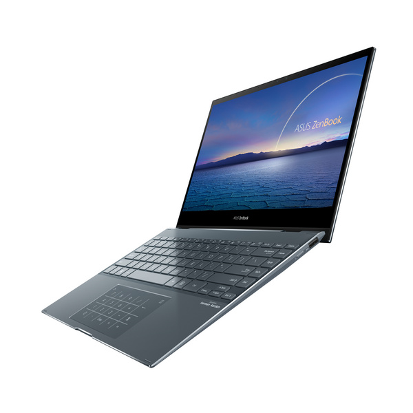 Laptop ASUS ZenBook Flip 13 UX363EA-HP555W Hybrid (2në1), 13.3", Intel Core i5, 16GB RAM, 512GB SSD, Intel Iris Xe Graphics, gri