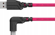 Кабел за тетеринг Mathorn MTC-201, USB A во USB C 3.2 Gen2, 2 m, магента