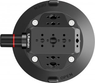 Mbajtëse me kupë thithëse ULANZI SC-02, 4.5", deri 3 kg, e zezë