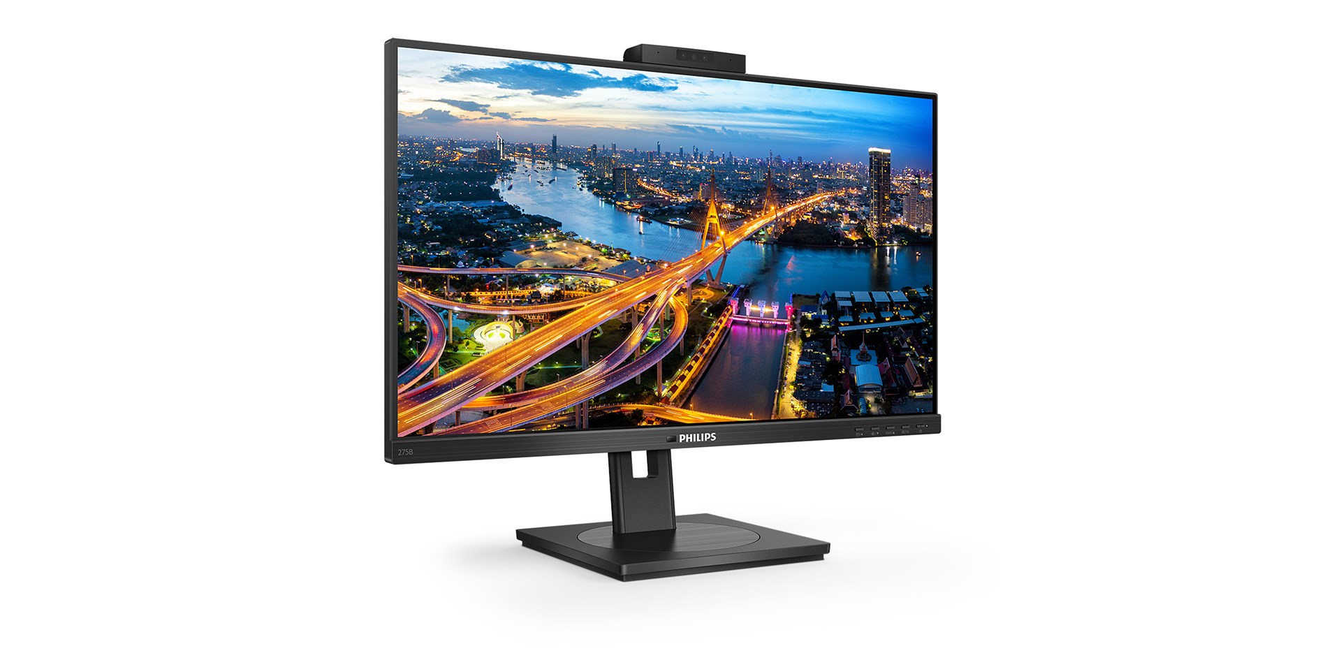 Монитор Philips B Line 275B1H/00, 27\", 2K Ultra HD, LED, црн