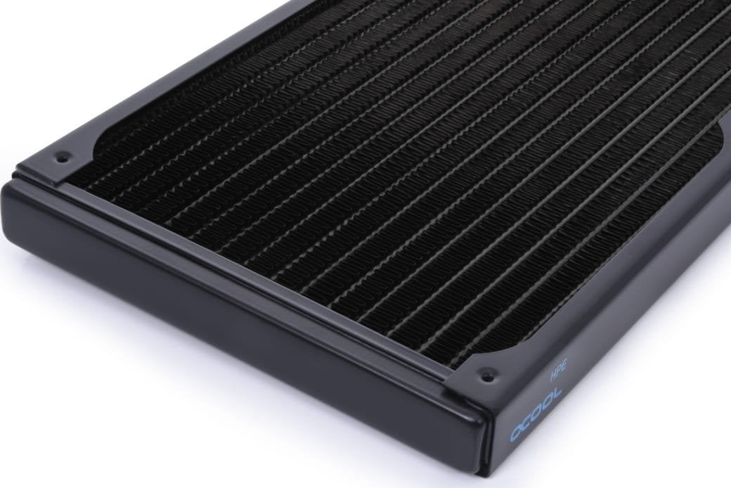 Radiator ftohës PC Alphacool NexXxoS HPE-20, 280mm, për ventilatorë 140mm, i zi